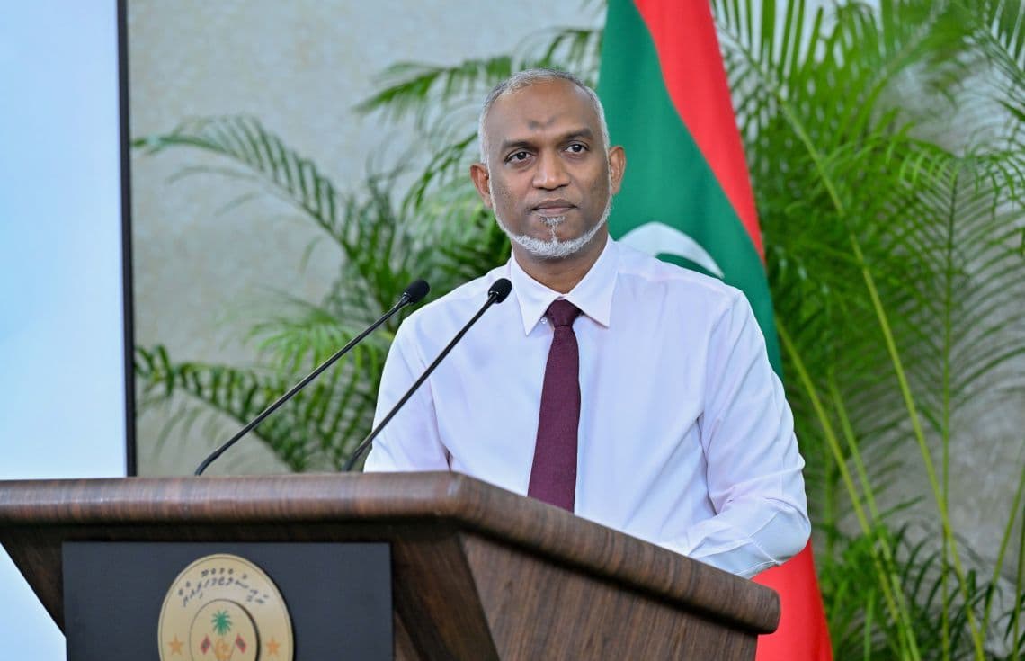 ރައީސުލްޖުމްހޫރިއްޔާ ޑރ. މުޙައްމަދު މުޢިއްޒު: ޑަބްލިޔު.އެޗް.އޯގެ ޚާއްސަ އެވޯޑެއް އެމަނިކުފާނަށް ލިބިވަޑައިގެންފި.