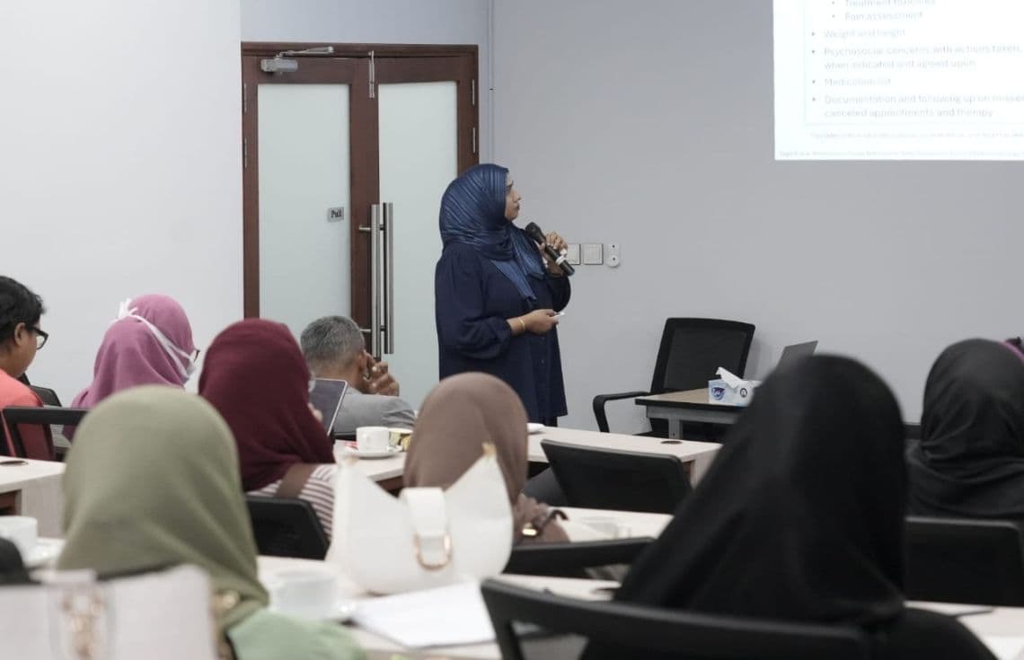 ’އޮންކޮލޮޖީ ނަރސަސް އެކްސެލެންސް‘ ޕްރޮގްރާމްގެ ތެރެއިން. / ފޮޓޯ: އެސްޓީއޯ