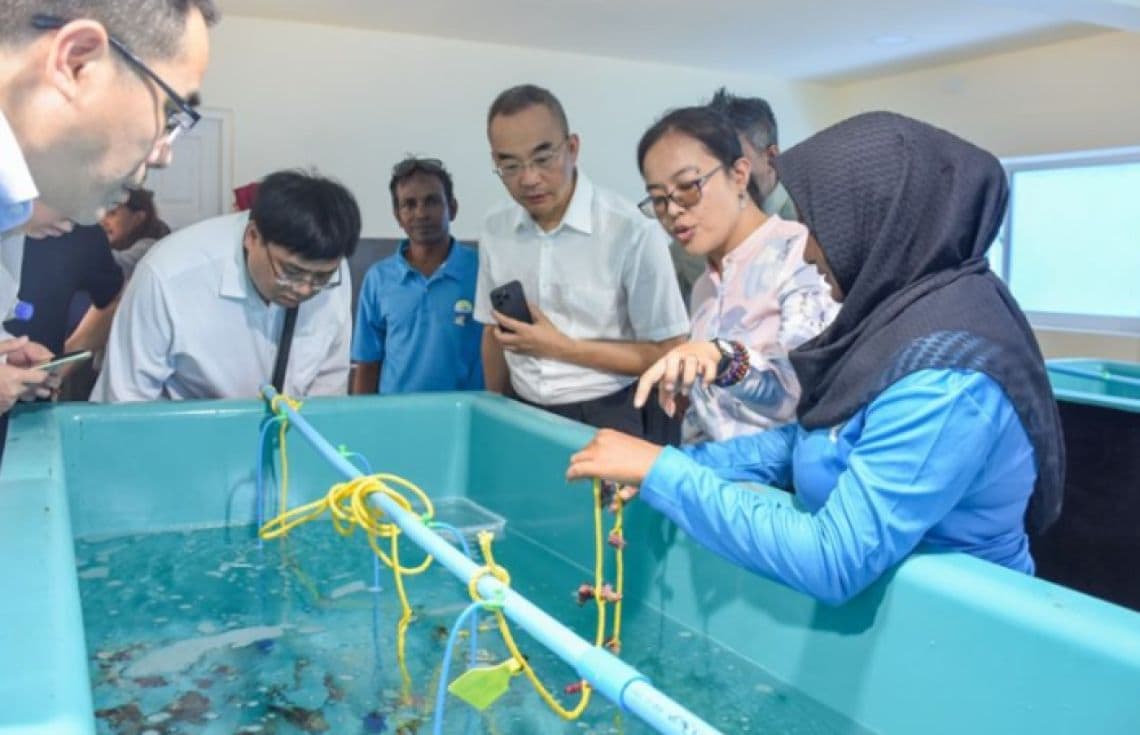 ފޮޓޯ: މަސްވެރިކަމާއި ކަނޑުގެ ވަސީލަްތަކާއި ބެހޭ ވުޒާރާ