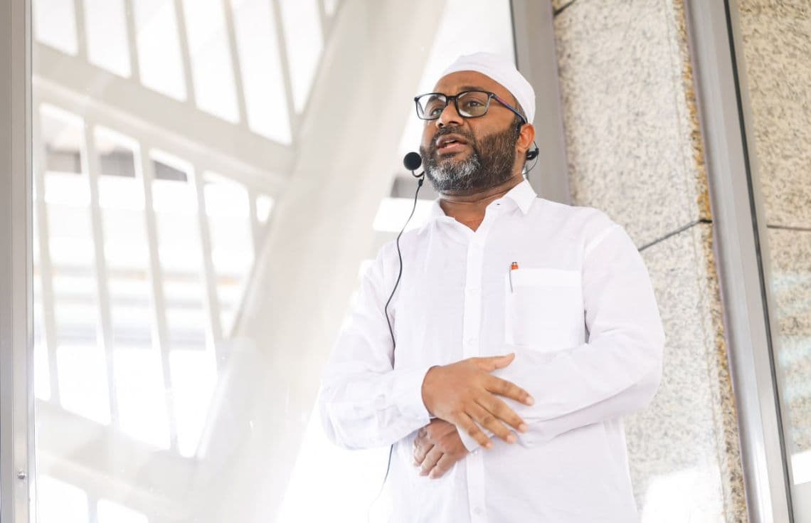 އިސްލާމިކް މިނިސްޓަރު ޑރ. މުހައްމަދު ޝަހީމް އަލީ ސައީދު / ފޮޓޯ: އިސްލާމިކް މިނިސްޓްރީ