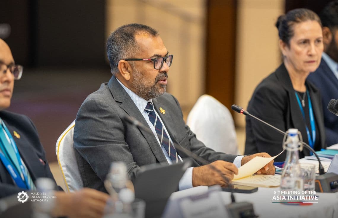ފިނޭންސް މިނިސްޓަރު މޫސާ ޒަމީރު / ފޮޓޯ: މީރާ