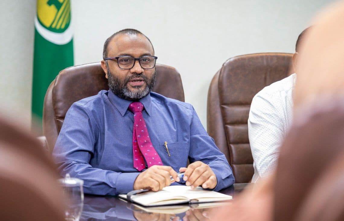 ޒަކާތު ކައުންސިލްގެ ބައްދަލުވުމެއްގައި އިސްލާމީ ކަންތައްތަކާބެހޭ ވަޒީރު ޑރ. މުޙައްމަދު ޝަހީމް އަލީ ސަޢީދު. / ފޮޓޯ: ވުޒާރާ