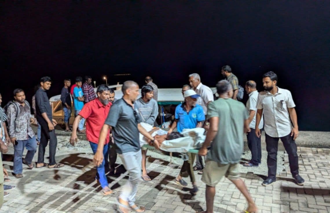 ފައިނުގައި ރޭ ހިނގި އެކްސިޑެންޓުގައި އަނިޔާވި ދެ ކުދިން މާލެ ގެނެސްފި