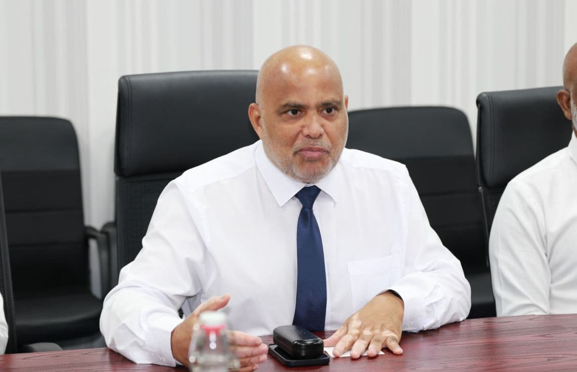 ހަޔަ އެޑިއުކޭޝަން މިނިސްޓަރު ޑރ. އަލީ ހައިދަރު އަހުމަދު / ފޮޓޯ: ހަޔަ އެޑިއުކޭޝަން މިނިސްޓަރު