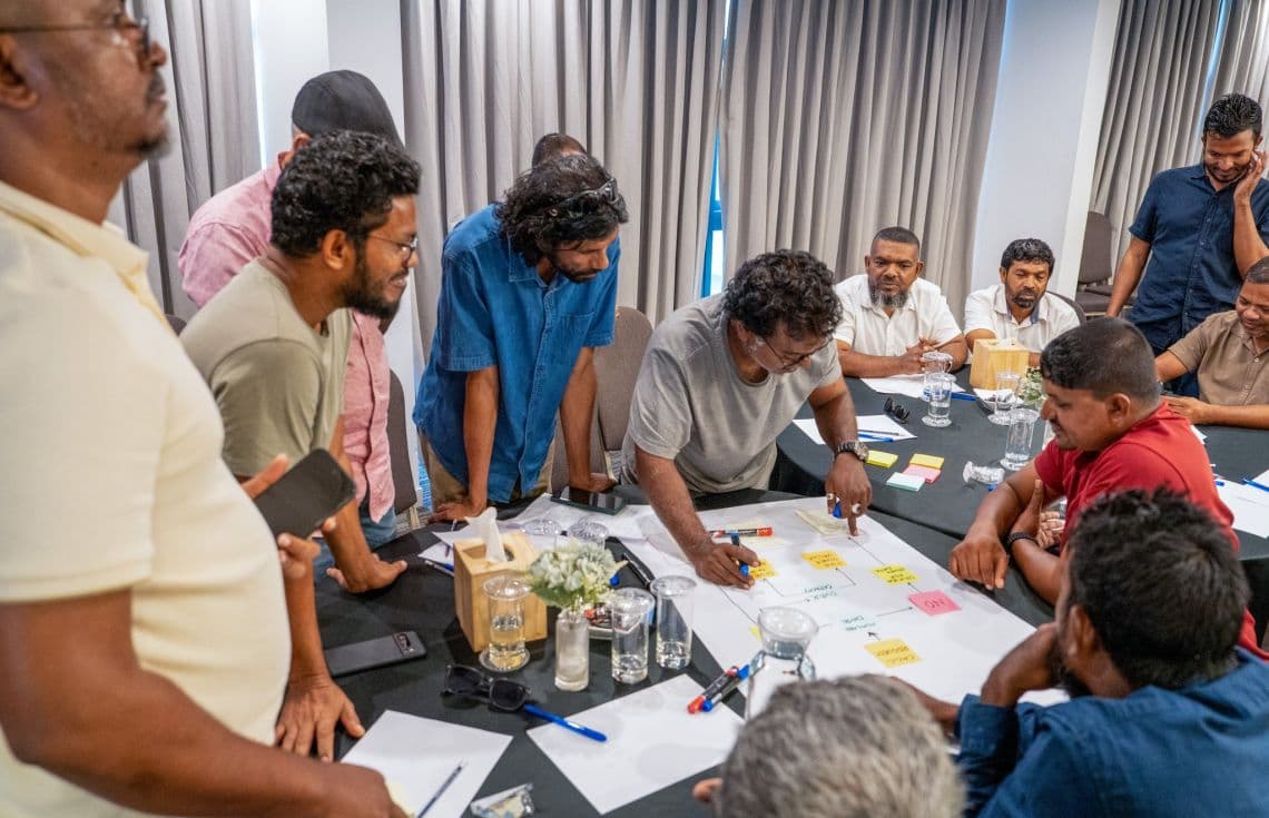 ސްޕޯޓްސް ފިޝިންއަށް އަމާޒުކޮށްގެން ބާއްވާ ހާއްސަ ވޯކްޝޮޕް / ފޮޓޯ: ފިޝަރީޒް މިނިސްޓްރީ