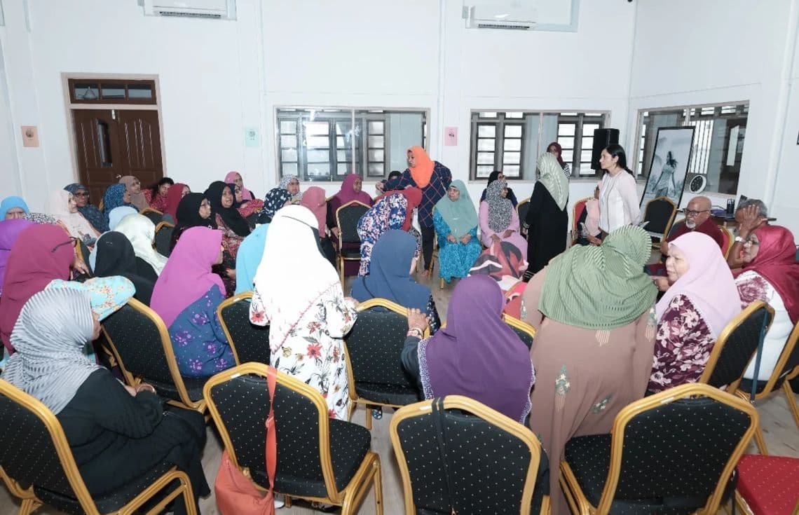 ޔޫތު މިނިސްޓްރީން ހިންގި ޕްރޮގްރާމެއްގައި އާންމުންގެ ބަޔަކު ބައިވެރިވަނީ / ފޮޓޯ: ޔޫތު މިނިސްޓްރީ