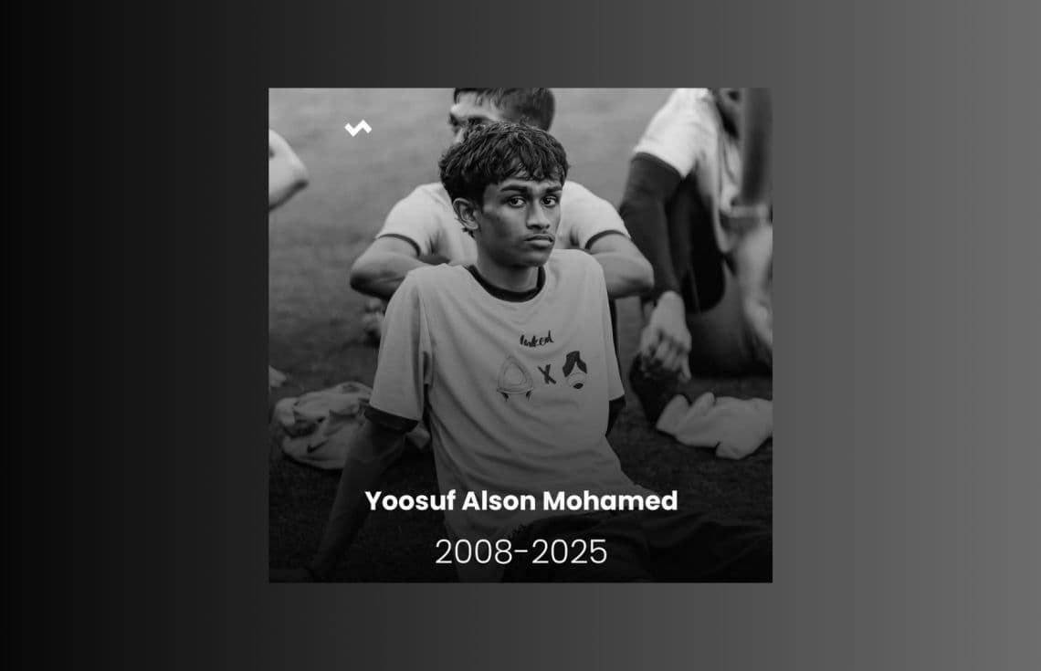 ކްސިޑެންޓުގައި ނިޔާވި ޔޫސުފް އަލްސަން މުހައްމަދު (17އ.)