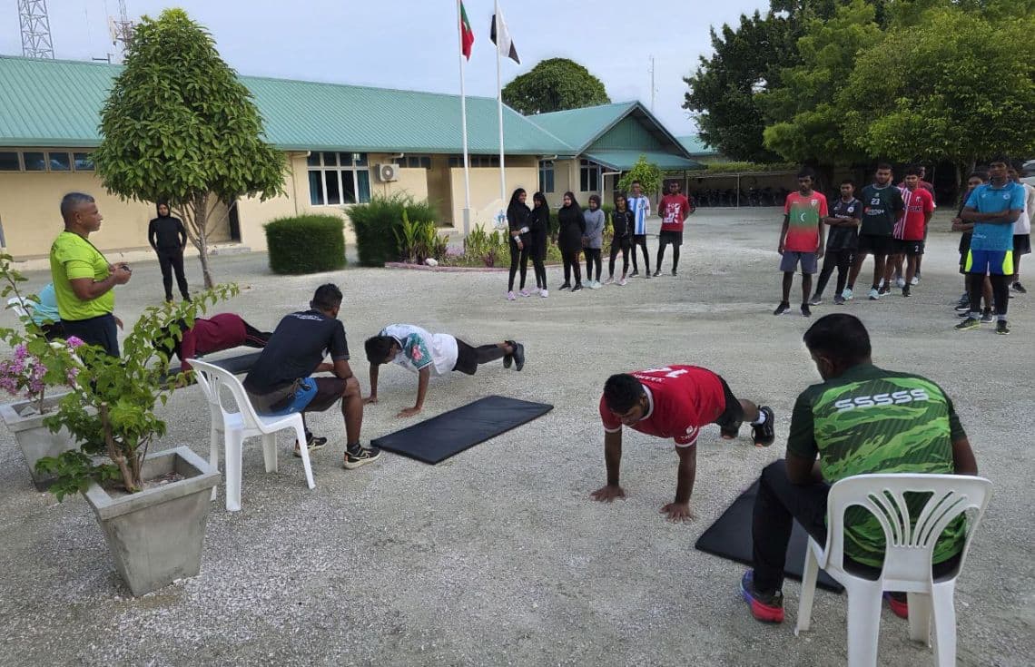 ވަތަނީ ހިދުމަތުގެ ތަމްރީނުގެ ފުރަތަމަ ބުރަށް ބައިވެރިން ހޮވުމުގެ މަރުހަލާ ފެށުން / ފޮޓޯ: ޑިފެންސް މިނިސްޓްރީ