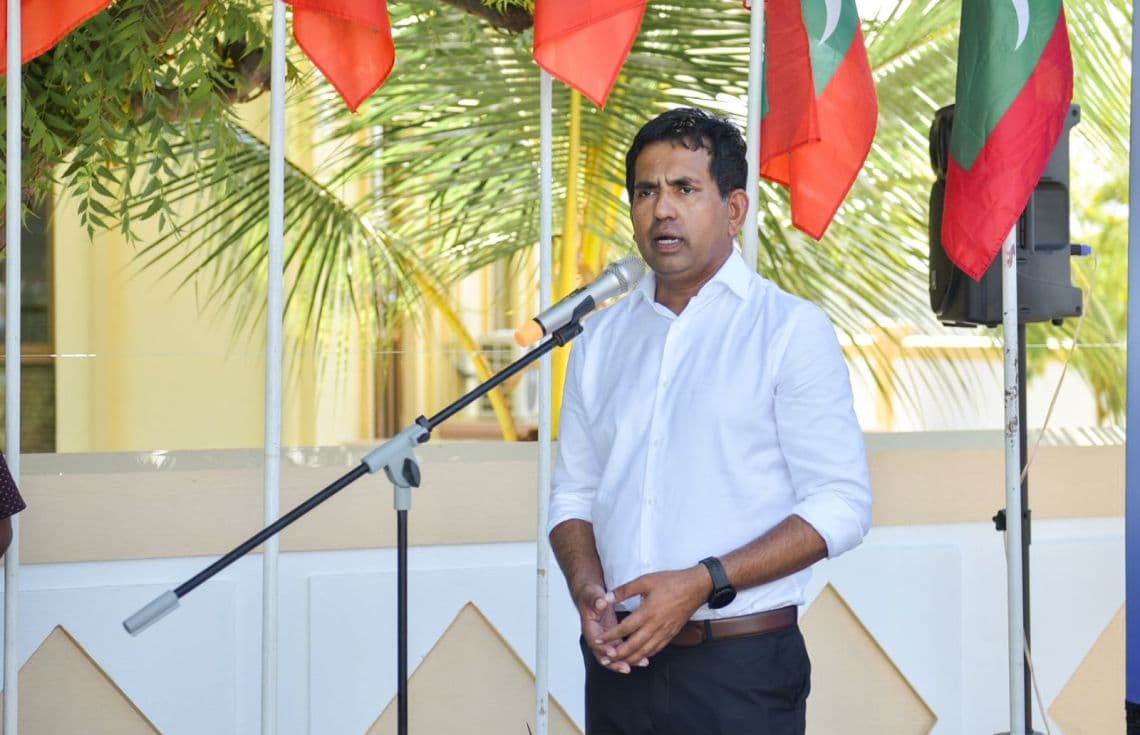 އިކޮނޮމިކް މިނިސްޓަރު މުހައްމަދު ސައީދު / ފޮޓޯ: އިކޮނޮމިކް މިނިސްޓްރީ