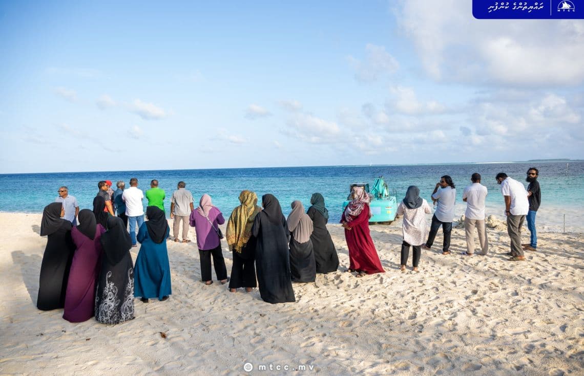 ނ. ފޮއްދޫ ބަނދަރު ތަރައްޤީ ކުރުމުގެ އަމަލީ މަސައްކަތް އެމްޓީސީސީން ފެށުން/ ފޮޓޯ: އެމްޓީސީސީ