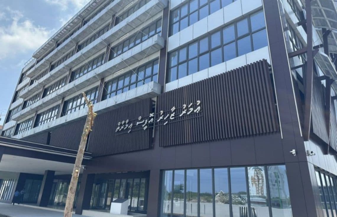 އުމަރު ޒާހިރު އިމާރާތް.--ފޮޓޯ:ސީއެންއެމް