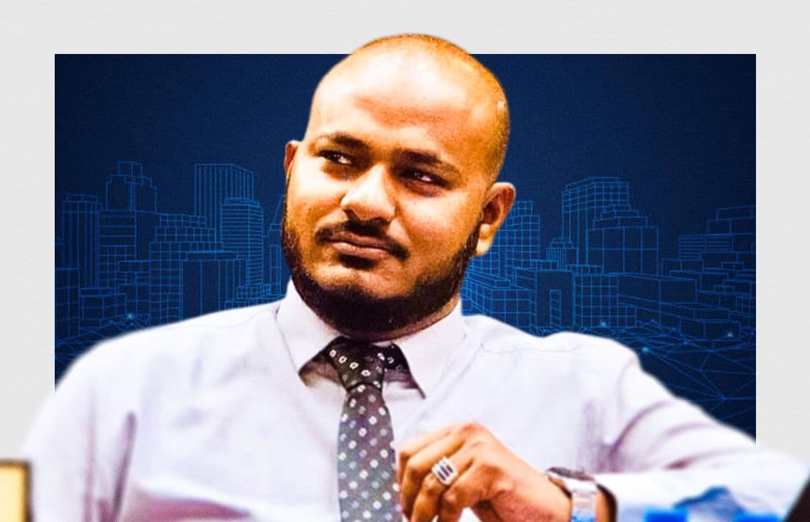 ބާރަށު ދާއިރާގެ މެމްބަރު އިބްރާހިމް ޝުޖާއު---ޚުލާސާ ގްރެފިކްސް