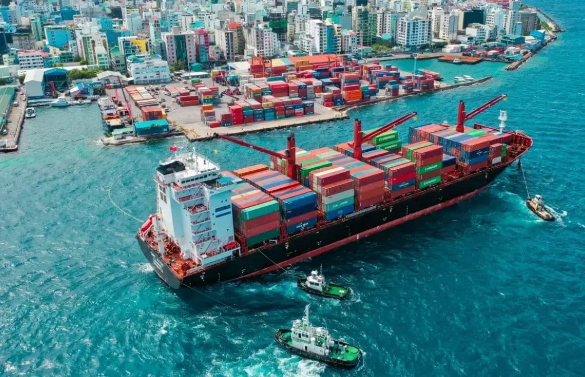 އެމްޕީއެލްގެ ތެޔޮ އުފުލާ ބޯޓެއް.--ފޮޓޯ: އެމްޕީއެލް