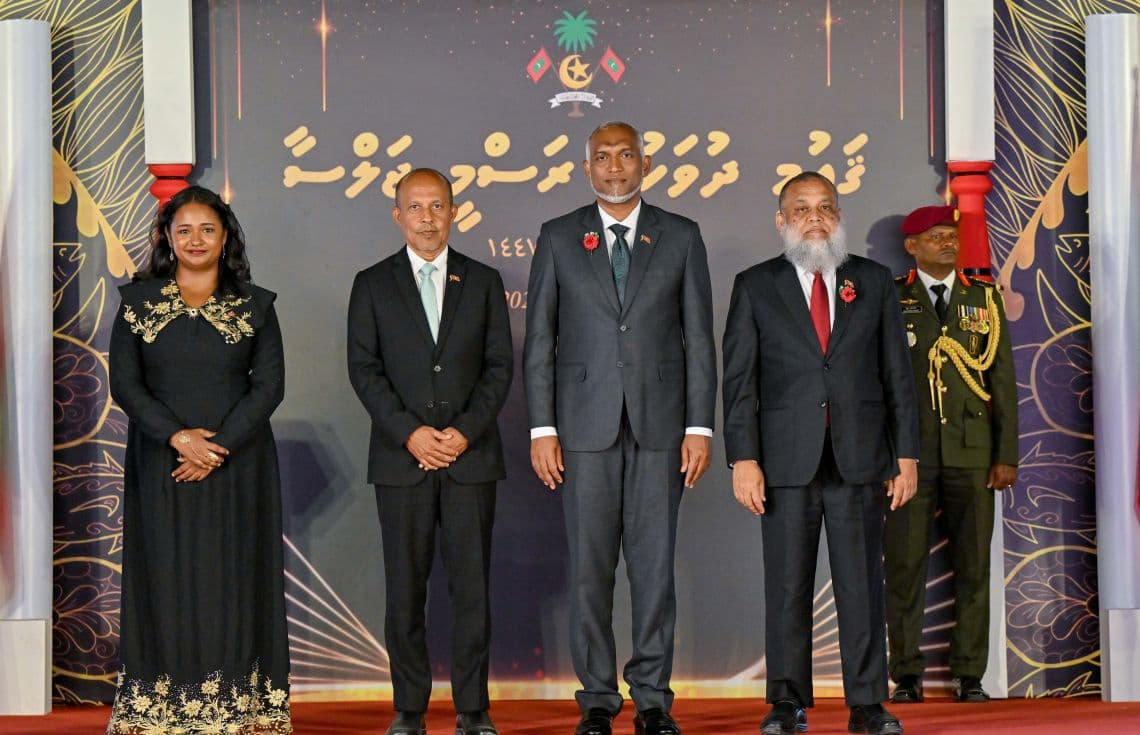 ގައުމީދުވަހުގެ ރަސްމީ ޖަލްސާ--- ފޮޓޯ:ރައީސް އޮފީސް