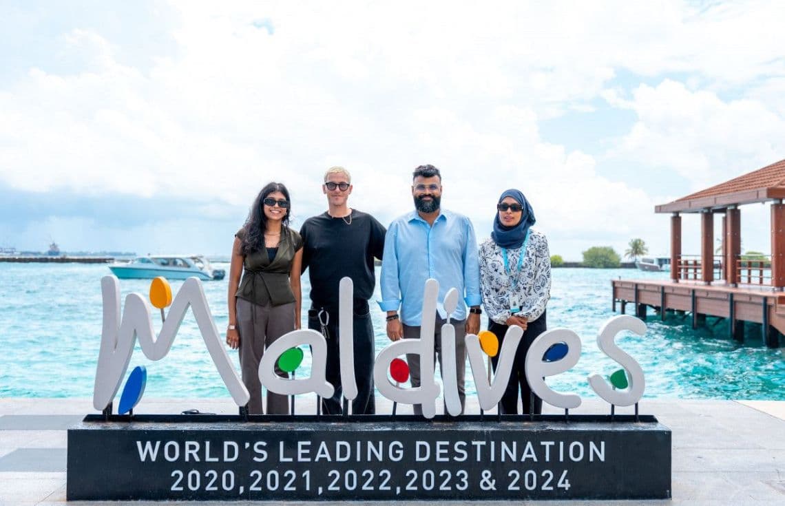 "ވަން ޕީސް"ގެ ތަރި ޓެޒް ސްކައިލަރ ރާއްޖެ އައުން/ ފޮޓޯ: ވިިޒިޓް މޯލްޑިވްްސް