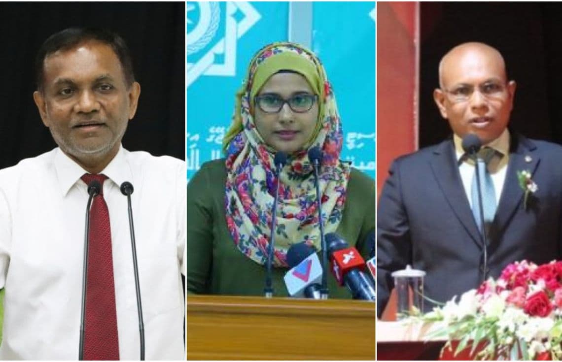 ސީއެސްސީއަށް އައްޔަންކުރަން ފާސްކުރި ނާސިހު (ވ) ޑރ. ފާއިޒާއި ޑރ. ދީބާ