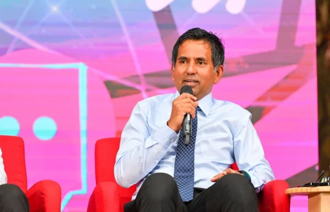އިކޮނޮމިކް މިނިސްޓަރު ސައީދު.--ފޮޓޯ: ރަސް އޮންލައިން