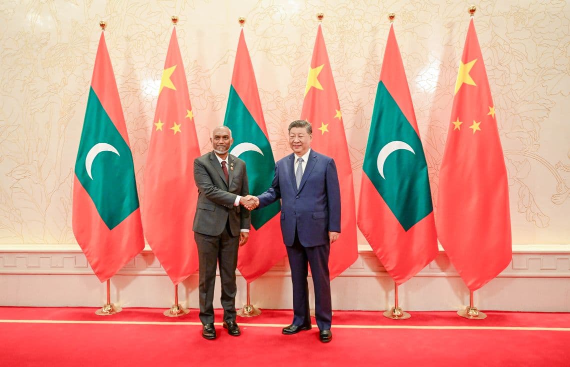 ރައީސް ޝީ އާއި ރައީސް މުއިއްޒު: ފޮޓޯ/ ރައީސް އޮފީސް---