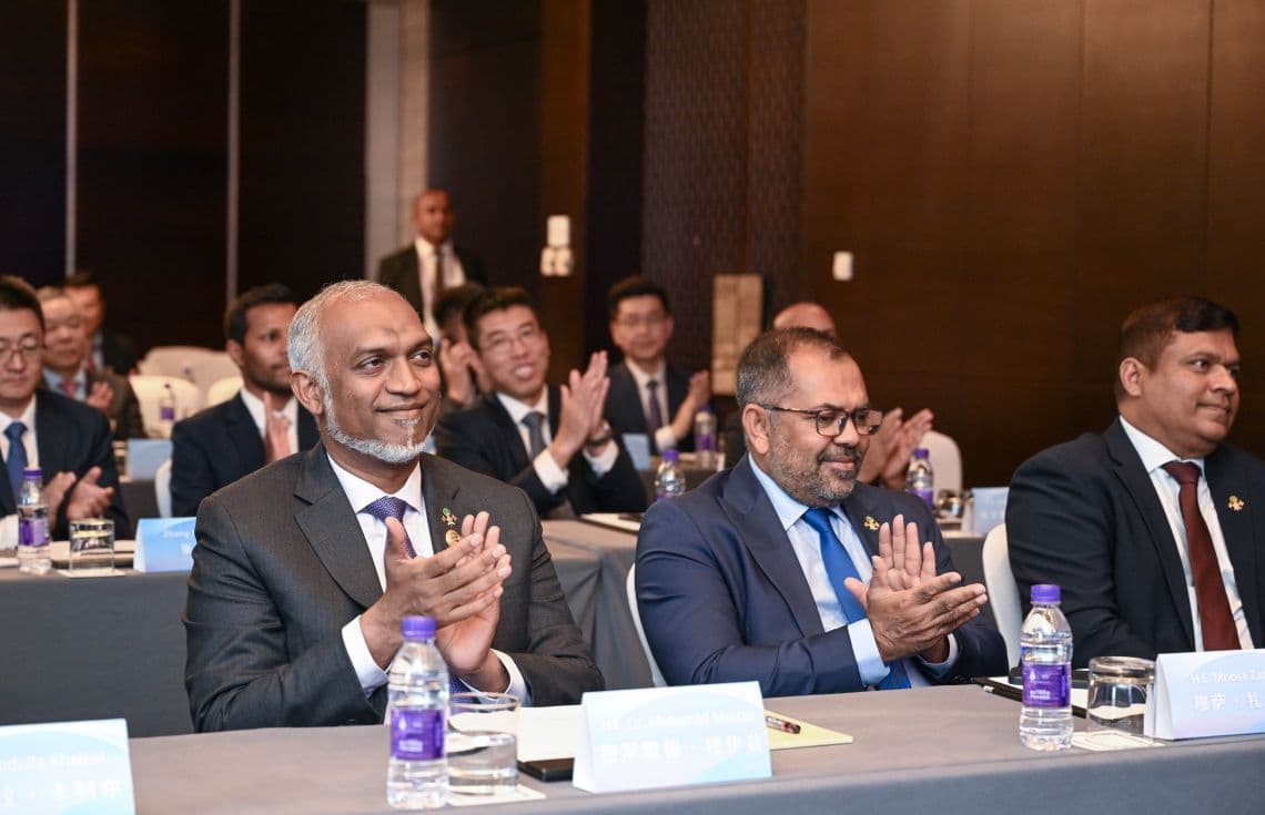 ރައީސް މުއިއްޒު އެސްސީއޯ ގެ ސަމިޓުގައި ބައިވެރިވެވަޑައިގަތުން: ފޮޓޯ/ ރައީސް އޮފީސް---