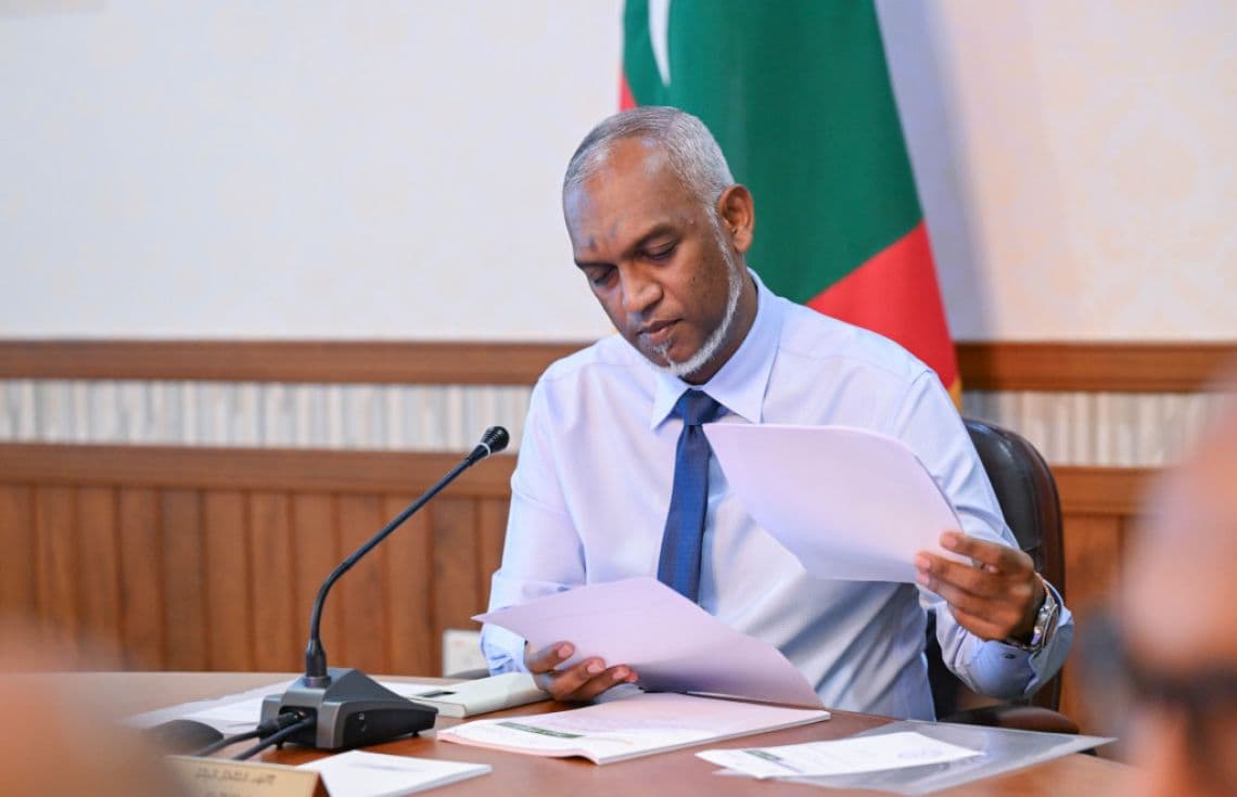 ރައީސް ޑރ. މުހައްމަދު މުއިއްޒު---