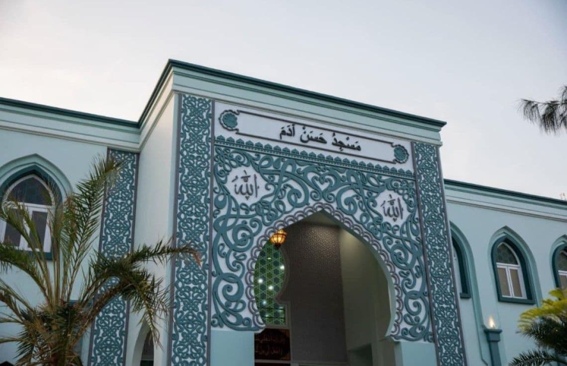 ހުޅުމާލޭ 2 ގައި ހުންނަ މިސްކިތެއް: ފޮޓޯ/ އިންޓަނެޓް---