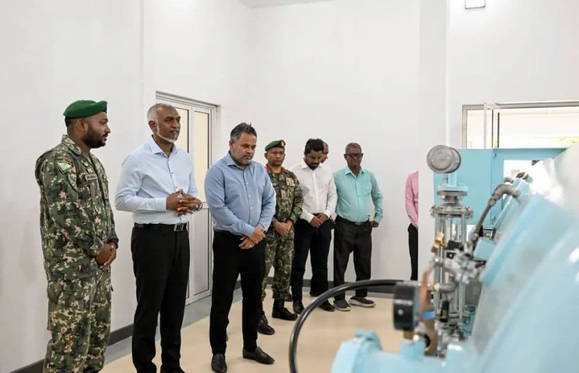 ގުރައިދޫގައި ތަރައްގީކުރި ހައިޕާބެރިކް ސެންޓަރު ހުޅުވުމުގެ ރަސްމިއްޔާތުގެ ތެރެއިން---