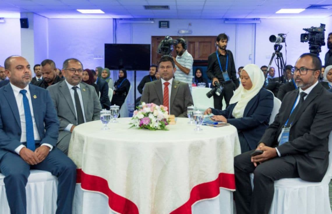 ދައުލަތުގެ އިންޓާނަލް އޮޑިޓް ކޮންފެރެންސްގެ ތެރެއިން / ފޮޓޯ: މާލީ ވުޒާރާ