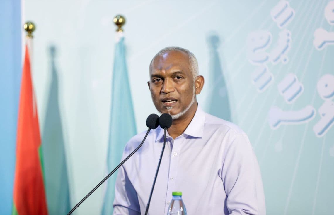 ކޮންގްރެސް ޕާޓީގެ ހަރުގޭ ޖަލްސާގައި ރައީސް ވާހަކަފުޅު ދައްކަވަނީ