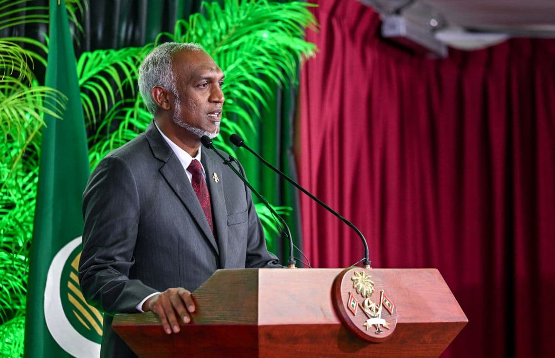ރައީސް މުއިއްޒު. --- ފޮޓޯ: ރައީސް އޮފީސް