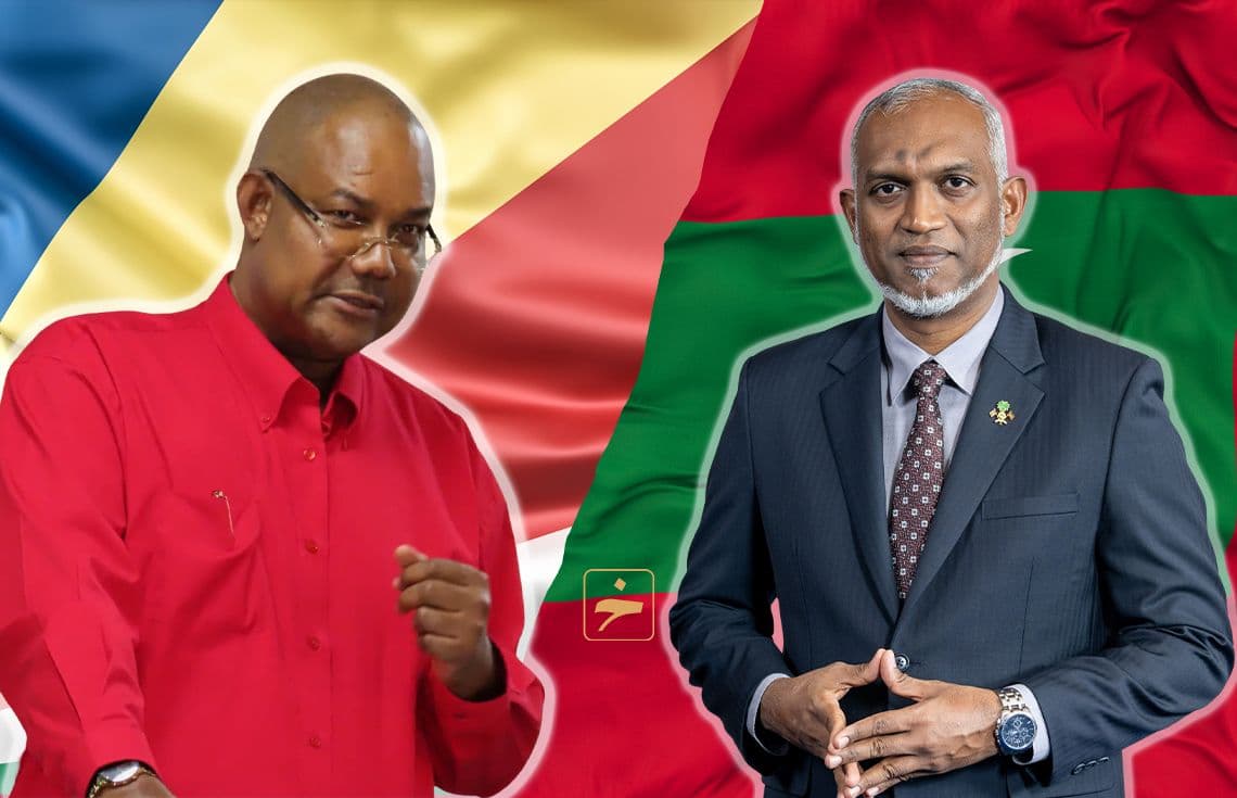 ރައީސްގެ މެސެޖުގައި އެމަނިކުފާނު ވަނީ ސީޝެލްސް އަށާއި ހަރމިނީ އަށް ކާމިޔާބީ އެދިވަޑައިގެންފައި - ފޮޓޯ: ޚުލާސާ ގްރެފިކްސް