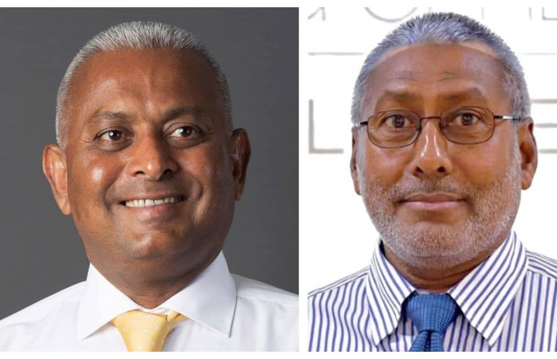 މުހައްމަދު ވަހީދު، ދިގަލި (ކ) އަދި އަހުމަދު އާރިފް، އާއްޓޭ (ވ)---