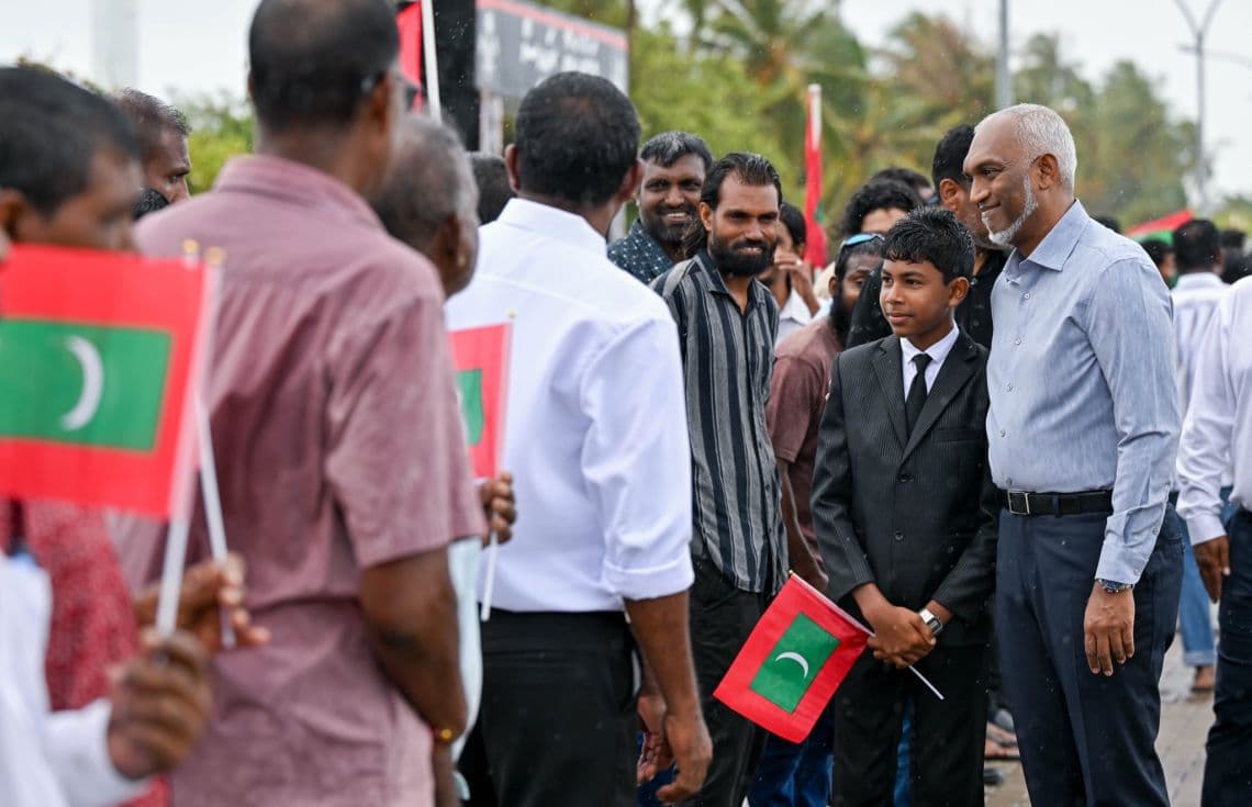 ރައީސުލްޖުމްހޫރިއްޔާ ޑރ މުހައްމަދު މުޢިއްޒު ލ އަށް ކުރެއްވި ދަތުރުފުޅުގެ ތެރެއިން---ފޮޓޯ: ރައީސް އޮފީސް
