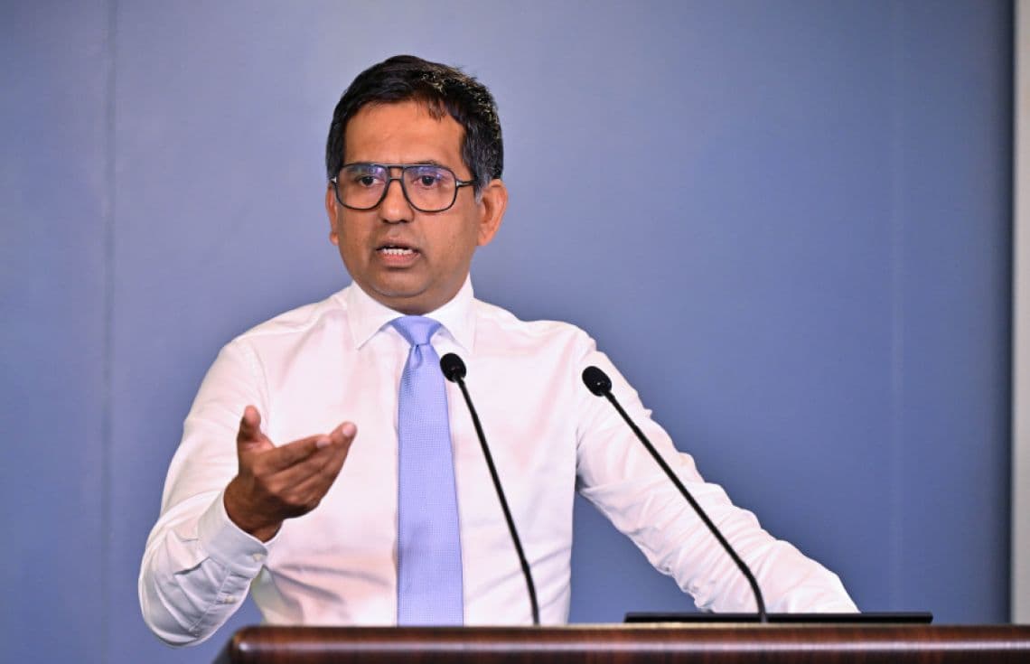 އިކޮނޮމިކް މިނިސްޓަރު މުހައްމަދު ސައީދު---ފޮޓޯ:ރައީސް އޮފީސް