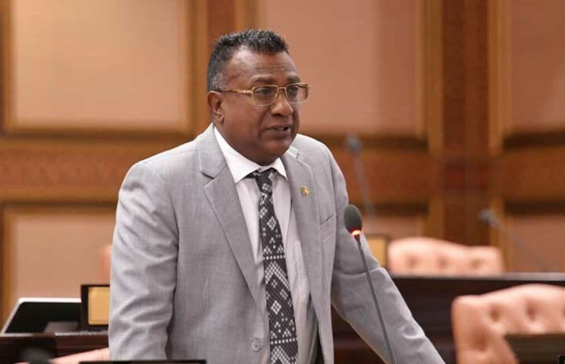 ރައްޔިތުންގެ މަޖިލީހުގެ ކާށިދޫ ދާއިރާގެ ކުރީގެ މެމްބަރު، އަބްދުﷲ ޖާބިރު---ފޮޓޯ: މަޖިލިސް އިދާރާ