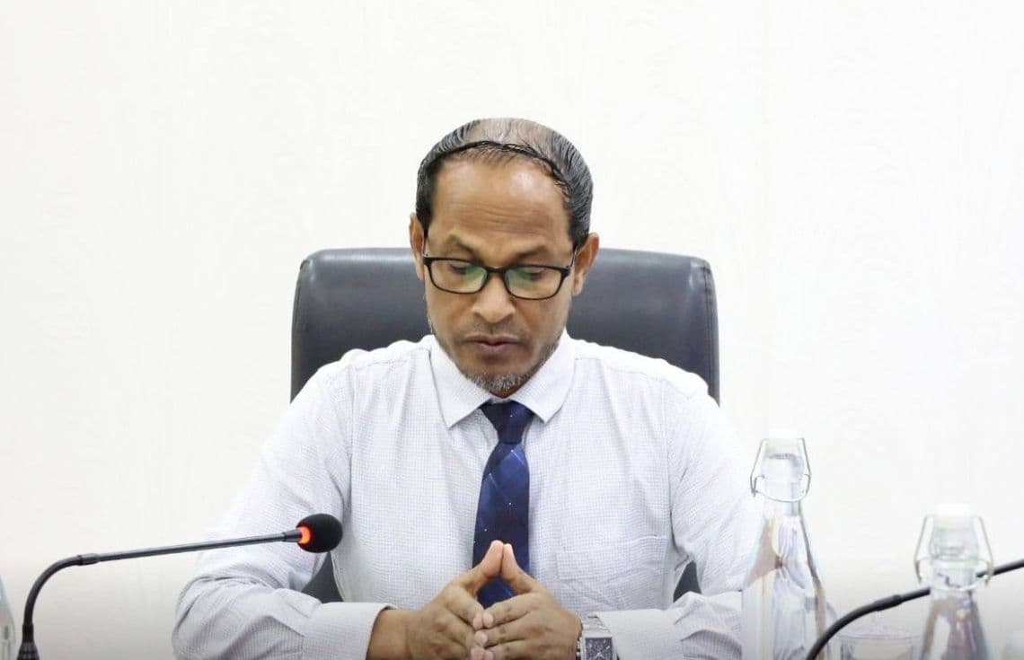 ހޯރަފުށި ކައުންސިލް ރައީސް މުހައްމަދު ވަހީދު.