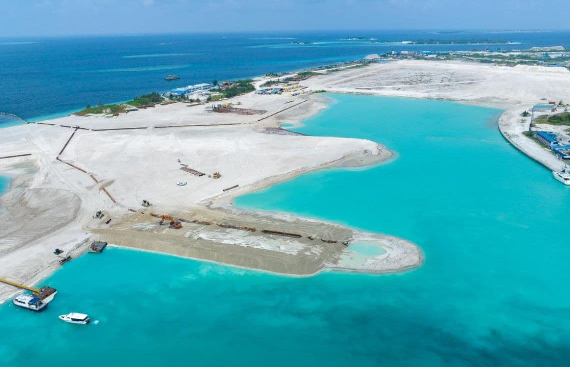 ހުޅުމާލެ 3ވަނަ ފިޔަވަހިން ހިއްކާފައިވާ ސަރަހައްދު---ފޮޓޯ: އެމްއޭސީއެލް