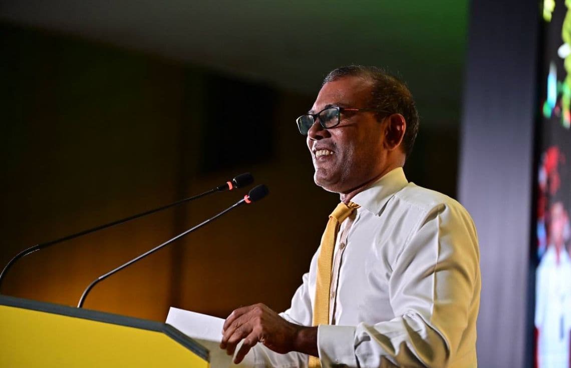 ކުރީގެ ރައީސް މުހައްމަދު ނަޝީދު----