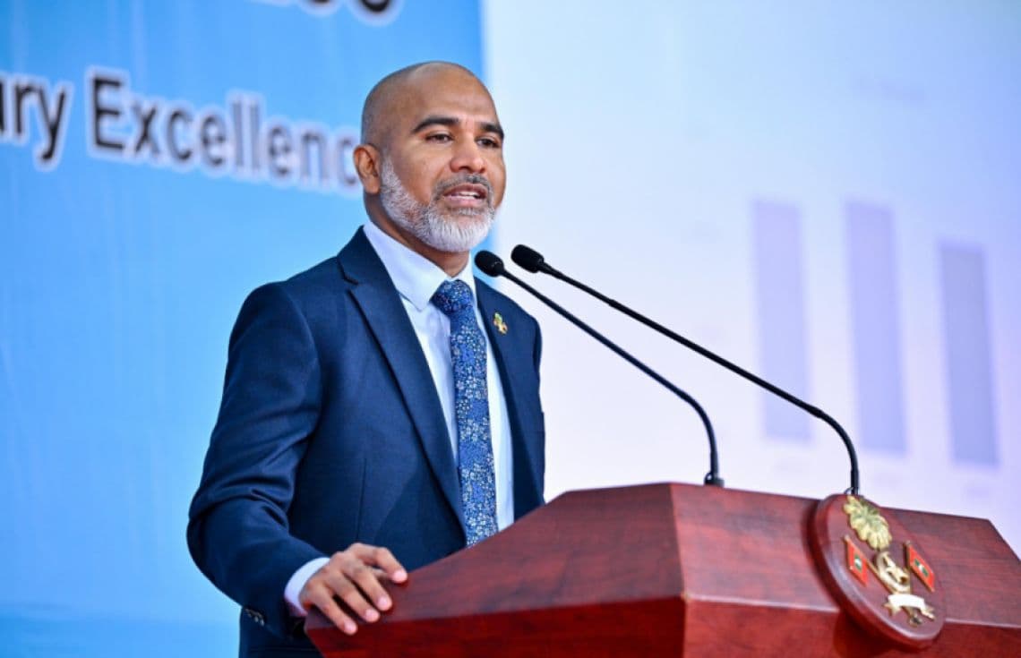 އެޑިއުކޭޝަން މިނިސްޓަރު ޑރ. އިސްމާއީލް ޝަފީއު/ ފޮޓޯ: ރައީސް އޮފީސް