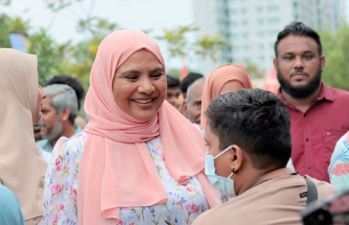 އިޖުތިމާއީ އަދި އާއިލީ ތަރައްގީއާ ބެހޭ މިނިސްޓަރު ޑރ. އައިޝަތު ޝިހާމް