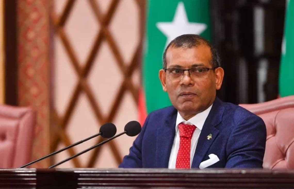 ކުރީގެ ރައީސް މުހައްމަދު ނަޝީދު--- ފޮޓޯ: ރައްޔިތުންގެ މަޖިލިސް