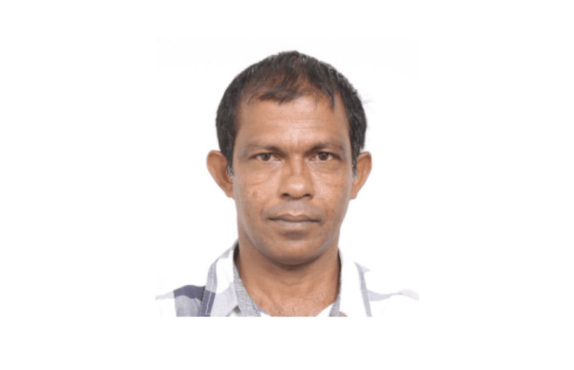 މާލެއިން ގެއްލިގެން ހޯދާ އަބްދުލްއަޒީޒު----ފޮޓޯ:މޯލްޑީވިސް ޕޮލިސް ސާވިސް