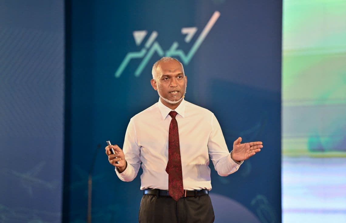 ރައީސުލްޖުމްހޫރިއްޔާ ޑރ. މުޙައްމަދު މުޢިއްޒު/ ފޮޓޯ: ރައީސް އޮފީސް