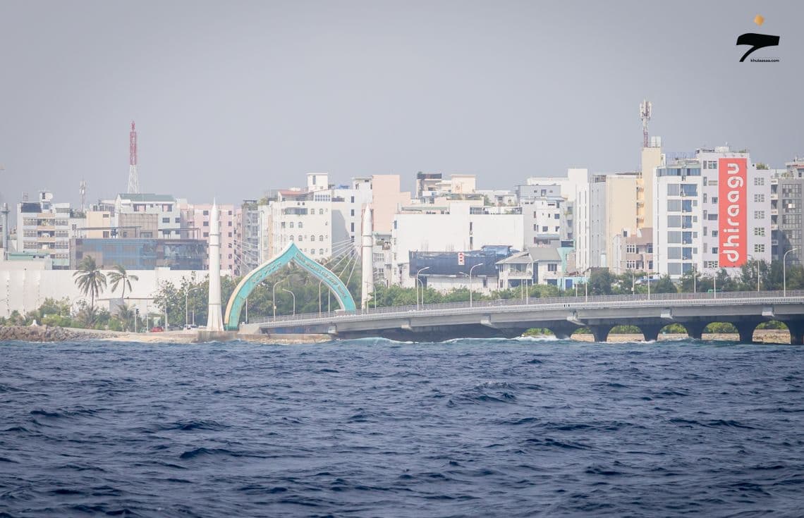 މާލެ ސަރަހައްދުގައި ވައި ނުސާފު ވެފައި---ފޮޓޯ: ޚުލާސާ