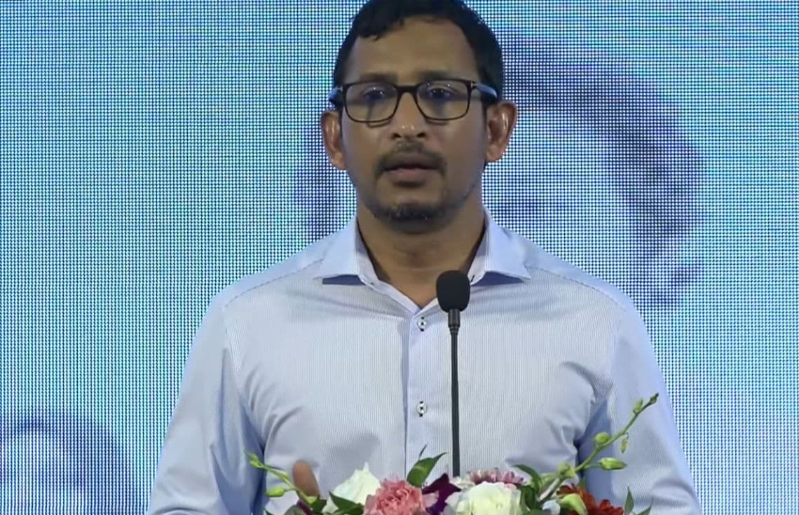 ފުވައްމުލަކުގައި ޕީއެންސީން ބޭއްވި ޖަލްސާގައި ފަލާހު ވާހަކަފުޅު ދައްކަވަނީ---