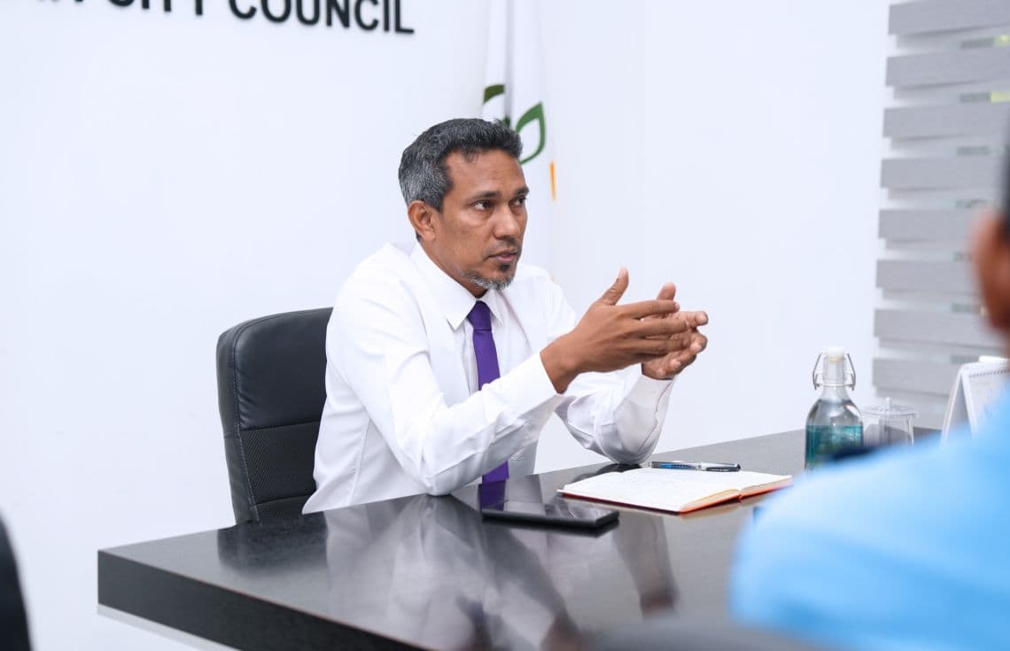 ފުވައްމުލަކު ސިޓީގެ މޭޔަރު އިސްމާއިލް ރަފީގް---