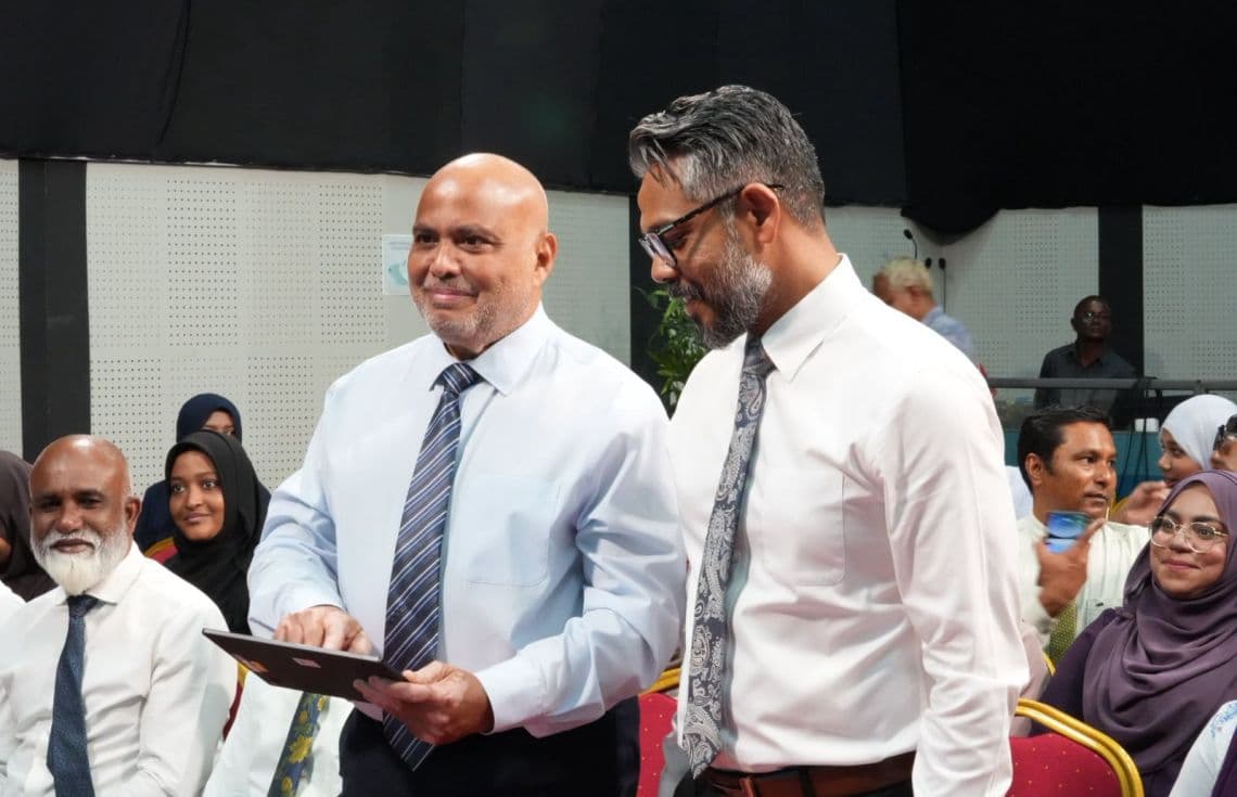 އެމްއޯއެޗްއީ އިން "ކުރި ޕޯޓަލް" އިފްތިތާހު ކުރި ރަސްމިއްޔާތުގެ ތެރެއިން---ފޯޓޯ:އެމްއޯއެޗްއީ