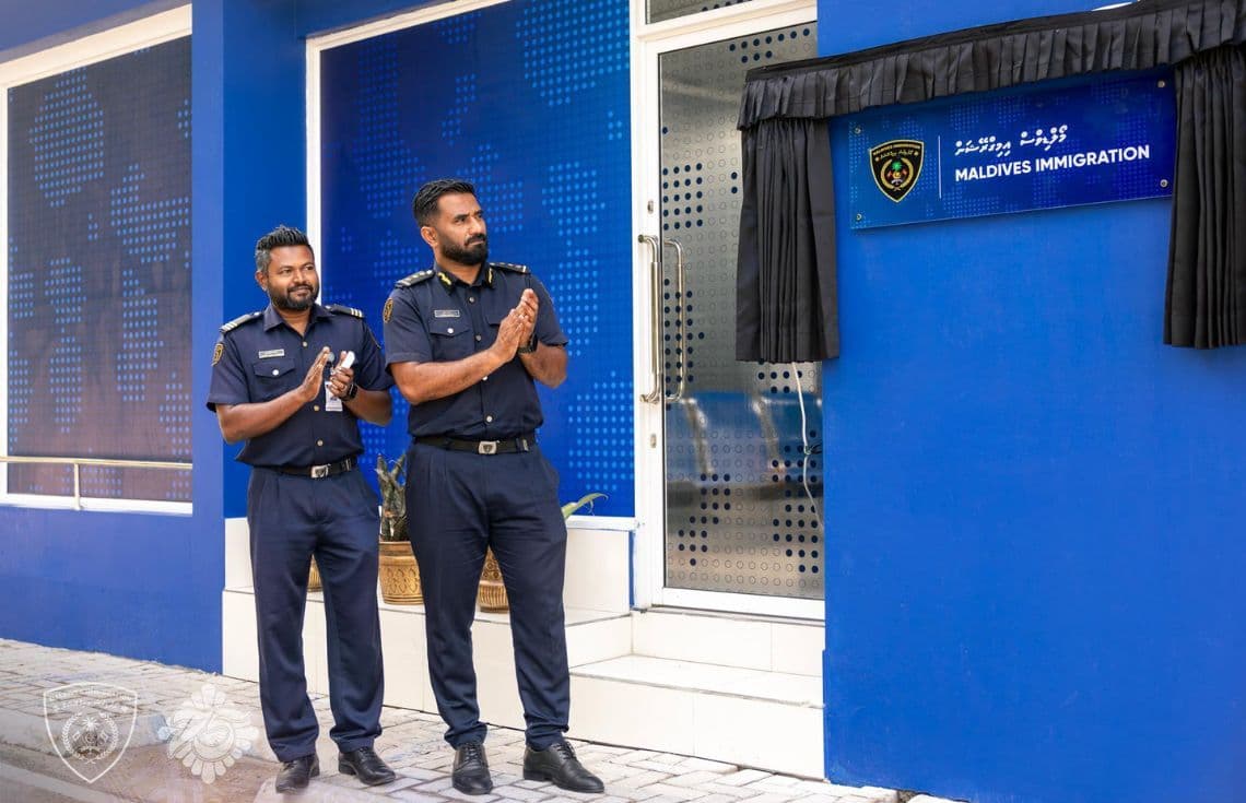 ކުޅުދުއްފުށީގައި އިމިގްރޭޝަންގެ އޮފީހެއް ހުޅުވުން/ ފޮޓޯ: އިމިގްރޭޝަން