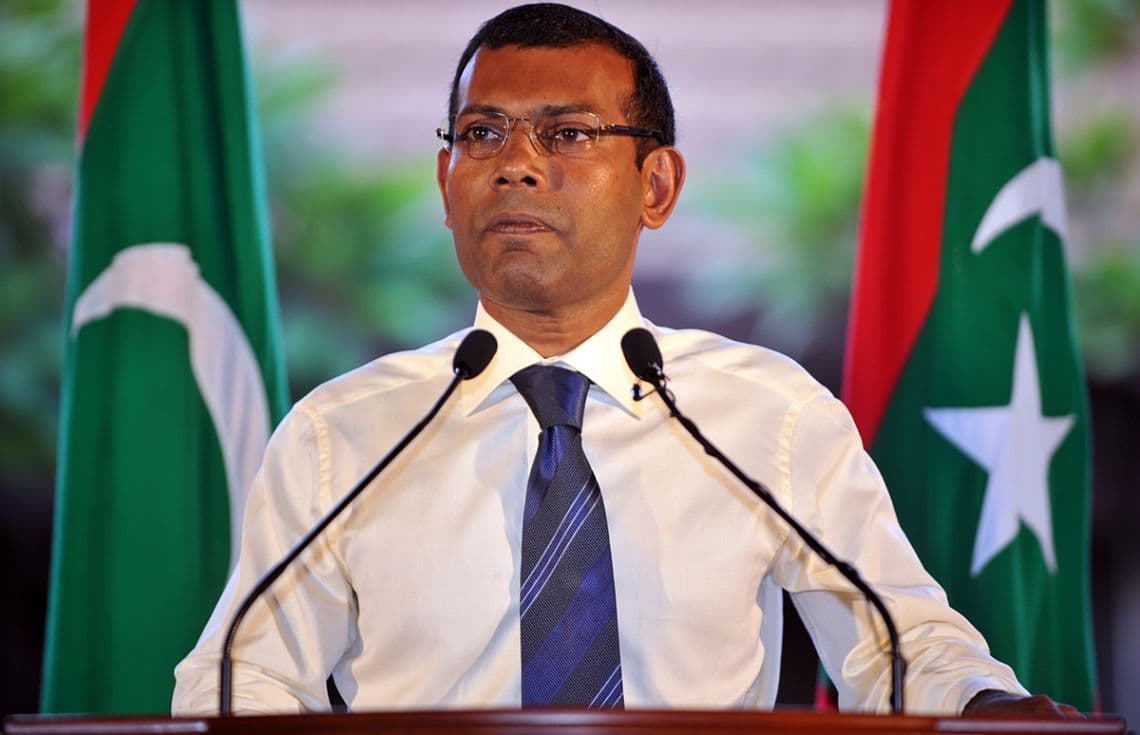ކުރީގެ ރައީސް މުހައްމަދު ނަޝީދު---