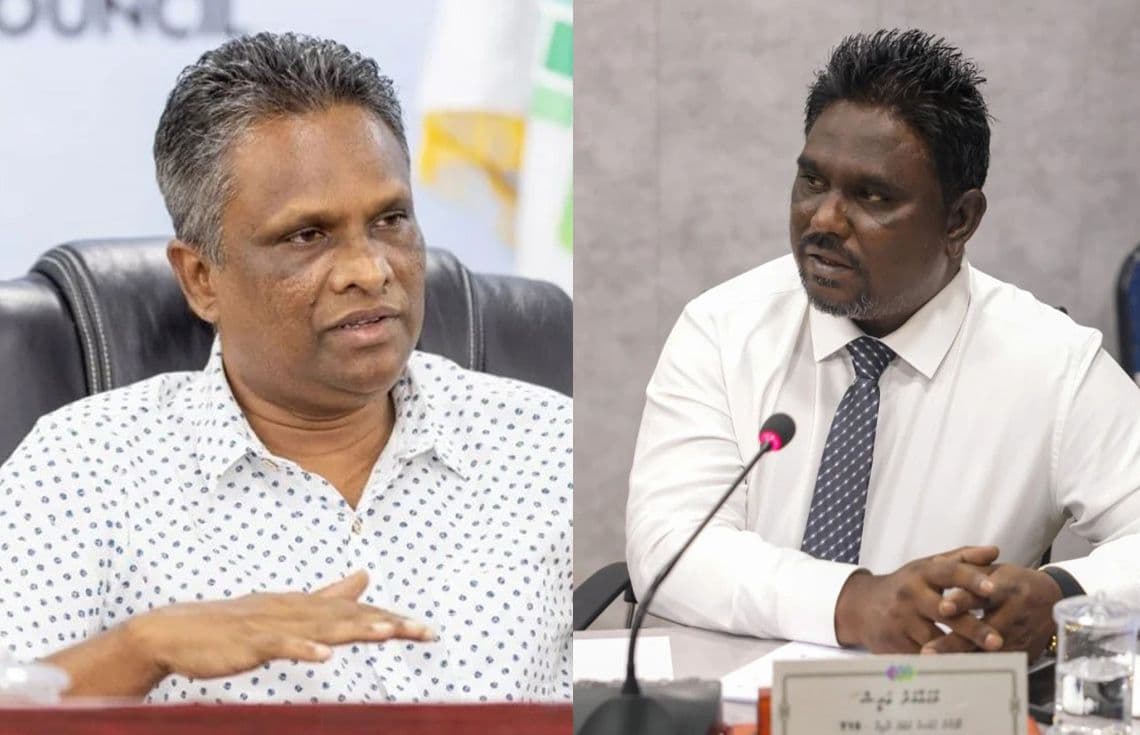ޑެޕިއުޓީ މޭޔަރު މުހައްމަދު އަރީޝް (ކ)، މޭޔަރު އާދަމް އާޒިމް (ވ)---