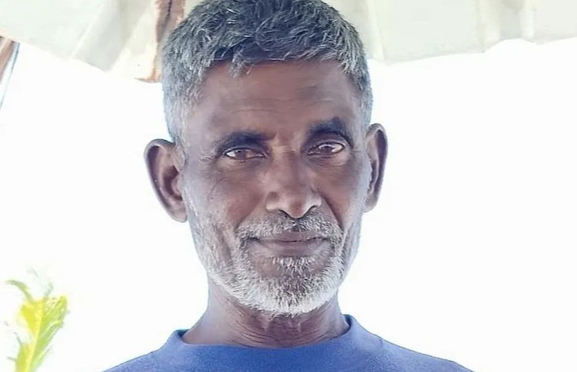 ރޭ ގެއްލިގެން ހޯދި މުހައްމަދު އިގުބާލު--- ފޮޓޯ: ޚުލާސާ